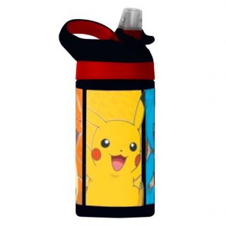 Sticla apa  plastic Pokemon, 473 ml