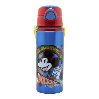 Sticla apa pop up aluminiu, Mickey Mouse True Champions, 730ml