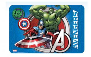 Suport farfurie pentru servit masa Avengers, 43x28 cm