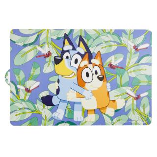Suport farfurie pentru servit masa Bluey si Bingo 43x28 cm