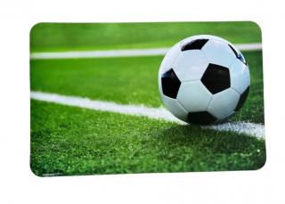 Suport farfurie pentru servit masa Footbal 43x28 cm