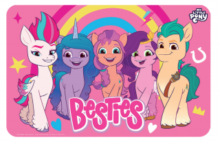 Suport farfurie pentru servit masa My Little Pony Besties