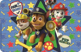 Suport farfurie pentru servit masa Paw Patrol 43x28 cm Pup Heroes