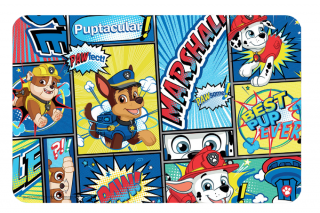 Suport farfurie pentru servit masa Paw Patrol Comic, 43x28 cm