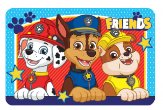 Suport farfurie pentru servit masa Paw Patrol Friends, 43x28 cm