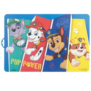 Suport farfurie pentru servit masa Paw Patrol Pup Power, 43x28 cm