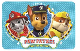 Suport farfurie pentru servit masa Paw Patrol Trio, 43x28 cm