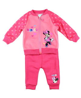 Trening Minnie, 2 piese thermo, bluza trening cu fermoar si pantaloni