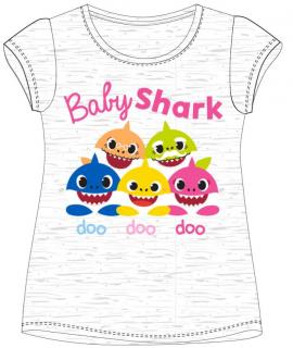 Tricou bumbac maneca scurta Baby Shark, DooDoo