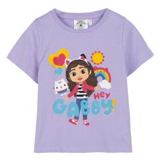 Tricou bumbac maneca scurta Hey Gabby