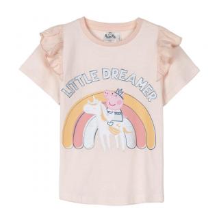 Tricou cu maneca scurta bumbac, Peppa Pig