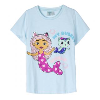 Tricou cu maneca scurta pentru copii Gabby s Dollhouse Sirena