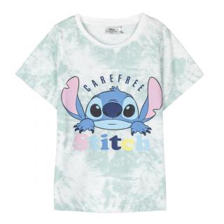 Tricou cu maneca scurta pentru copii Lilo  Stitch Carefree