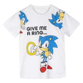 Tricou cu maneca scurta pentru copii Sonic Ring