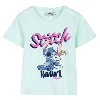 Tricou cu maneca scurta pentru copii Stitch Hawaii