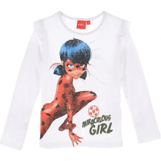 Tricou maneca lunga, pentru copii Ladybug Miraculous