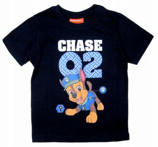 Tricou maneca scurta copii bumbac Paw Patrol Chase