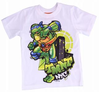 Tricou maneca scurta din bumbac Testoasele Ninja