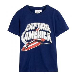 Tricou maneca scurta, pentru copii Avengers Captain America