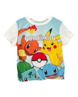 Tricou maneca scurta, pentru copii Pokemon