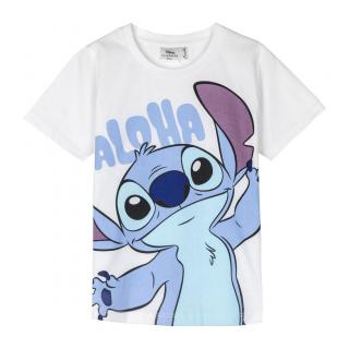 Tricou maneca scurta, pentru copii Stitch Aloha