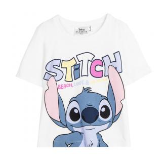Tricou maneca scurta, pentru copii Stitch BeachLove