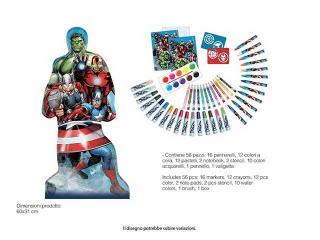 Trusa desen Avengers 56 piese