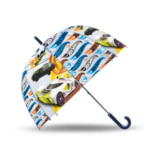 Umbrela de ploaie automata pentru copii, Hot Wheels 46 cm