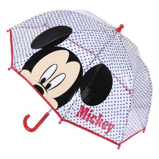 Umbrela de ploaie manuala pentru copii, Mickey Mouse, diametru 71 cm