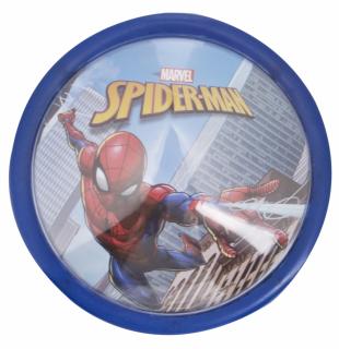 Veioza lampa Led push Spiderman14 cm albastru