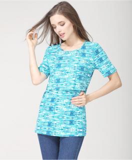 Blue Aqua - Tricou Gravida  Alaptare