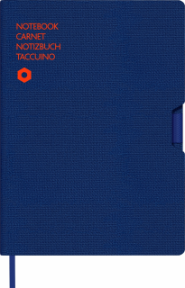 Agenda A5 Canvas Cover Blue Caran d Ache