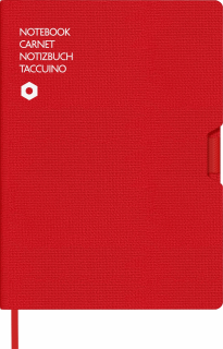 Agenda A5 Canvas Cover Red Caran d Ache