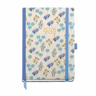 Agenda Journal 122x168 sapt oriz Daisies Sewn Natura MR25, Miquelrius