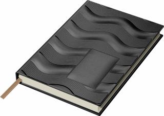 Agenda piele B5 Business Model F Black, Princ Leather