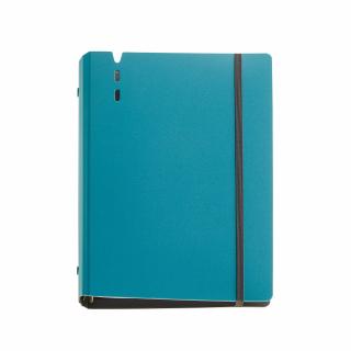 Agenda Plus 155x213 inele sapt vert Blue CAT MR25, Miquelrius
