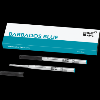 Ballpoint Pen Refills Barbados Blue set 2 buc, Montblanc