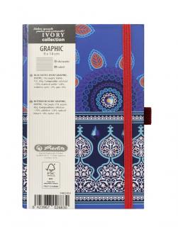 Bloc notes Ivory Graphic dictando, motiv Exotic Herlitz