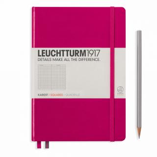 CAIET A5 ARITMETICA COPERTA RIGIDA MAGENTA LEUCHTTURM