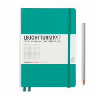 Caiet A5 Aritmetica Coperta Rigida Turcoaz, Leuchtturm1917