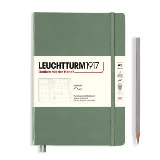 Caiet A5 Coperta Flexibila Olive, Leuchtturm1917