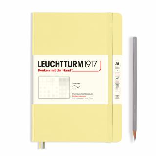 Caiet A5 Coperta Flexibila Vanilie, Leuchtturm