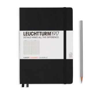 Caiet A5 Coperta Rigida Negru, Leuchtturm1917