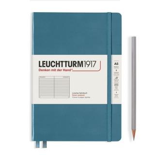 CAIET A5 DR COP. RIGIDA GRI PIATRA LEUCHTTURM1917