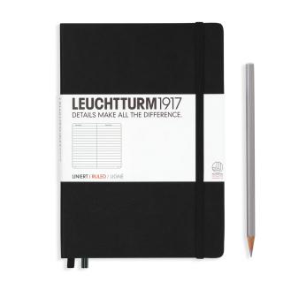 CAIET A5 DR COP. RIGIDA NEGRU LEUCHTTURM1917