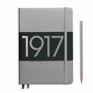 Caiet A5 Liniat Coperta Rigida Silver LEUCHTTURM1917