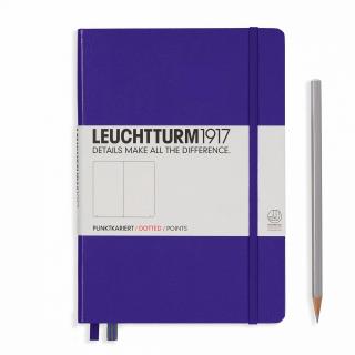 CAIET A5 LINIAT COPERTA RIGIDA VIOLET LEUCHTTURM