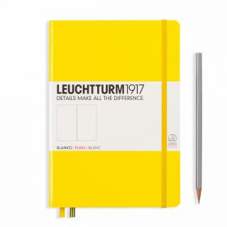 CAIET A5 VELIN COP. RIGIDA GALBEN LEUCHTTURM1917