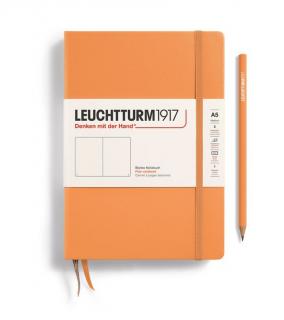 CAIET A5 VELIN COP. RIGIDA PIERSICA LEUCHTTURM