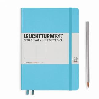 CAIET A5 VELIN COPERTA RIGIDA ICE BLUE LEUCHTTURM1917